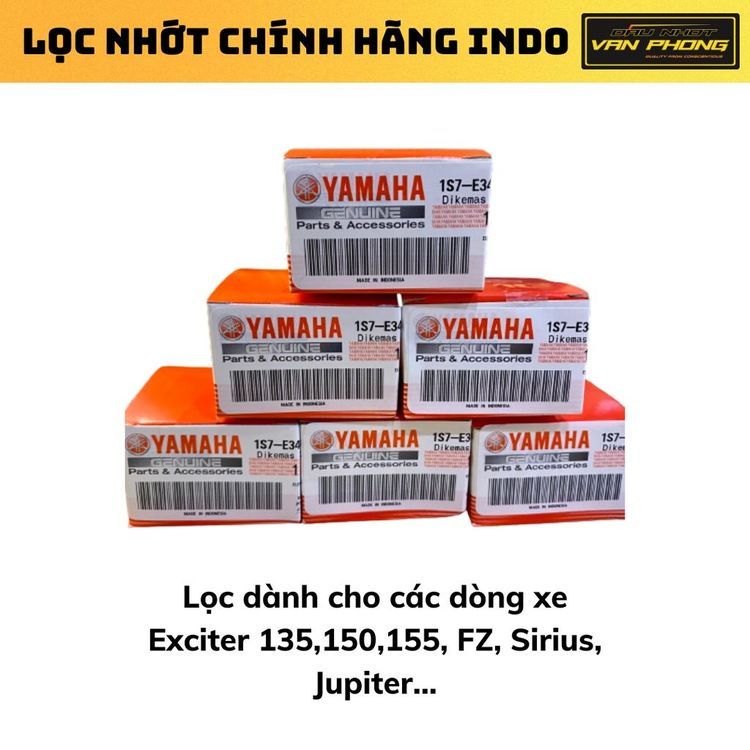 No. 6 - Lọc Nhớt Yamaha Cho Exciter, Jupiter, Sirius1S7E344000 - 4