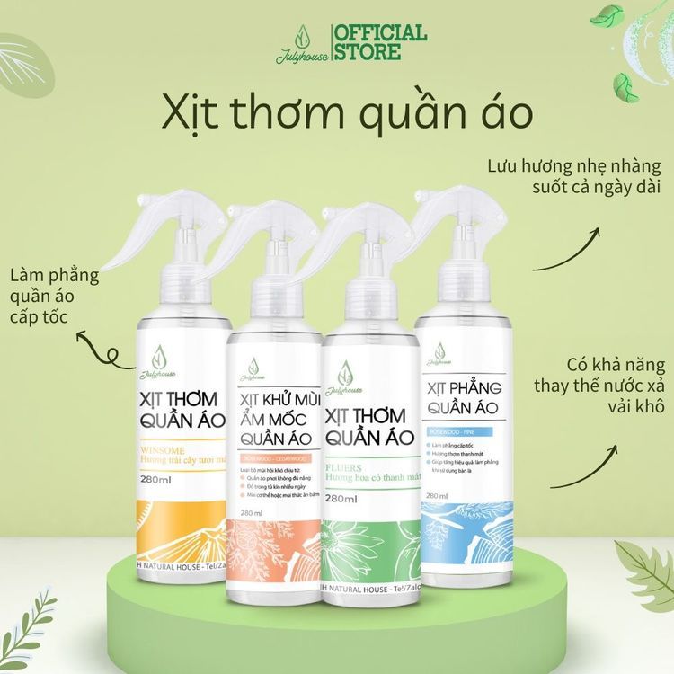 No. 6 - Xịt Thơm Quần Áo Fluers Hương Hoa Cỏ 20ml - 6