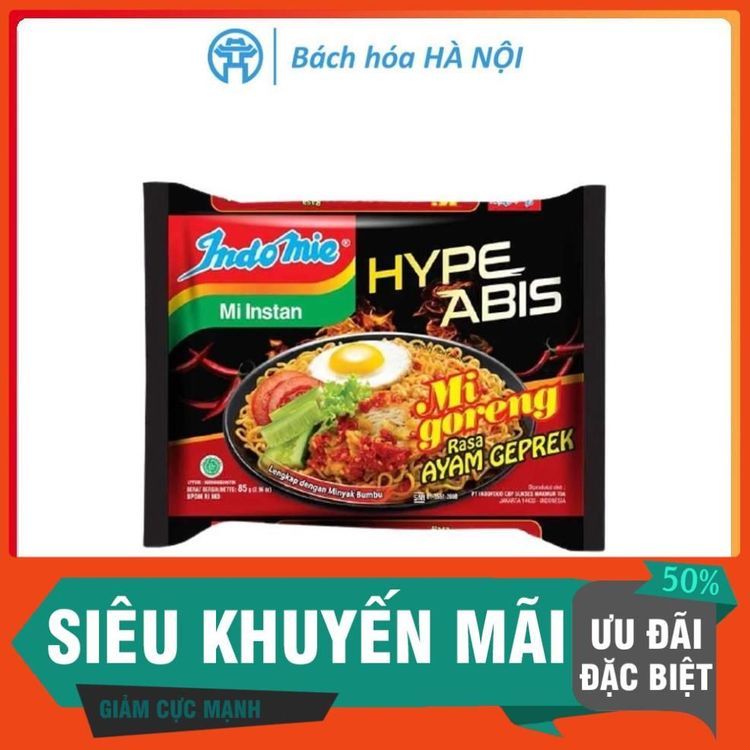 No. 3 - Mì Xào Khô IndoMie HypeAbis Ayam Geprek - 1