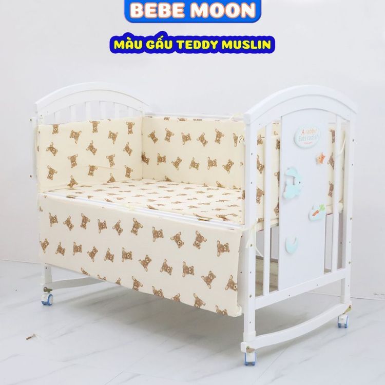 No. 2 - Quây Cũi Cho Bé Nhiều Màu Sắc Bebe Moon - 4