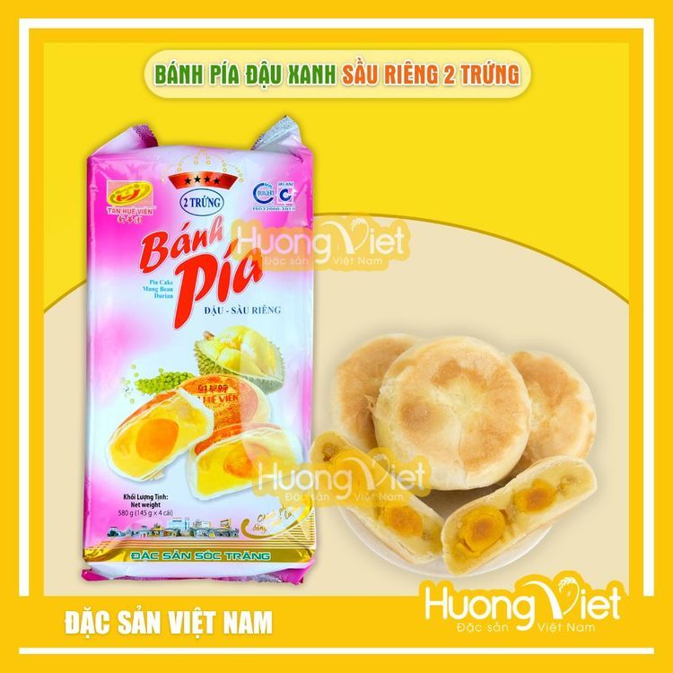 No. 3 - Bánh Pía 2 Trứng Đậu Xanh Sầu Riêng - 6