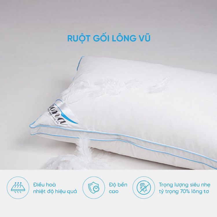 No. 5 - Gối Lông Vũ Sandwich Doona - 6