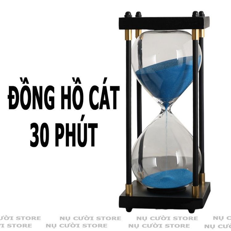 No. 7 - Đồng Hồ Cát Thủy Tinh Borosilicate - 5