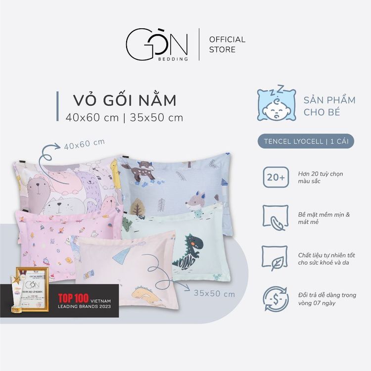 No. 2 - Vỏ Gối Lụa Gòn Bedding - 4