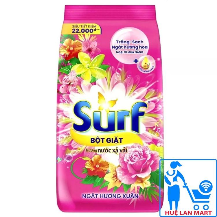 No. 8 - Bột Giặt Surf Hương Nước Xả Vải 400g - 4