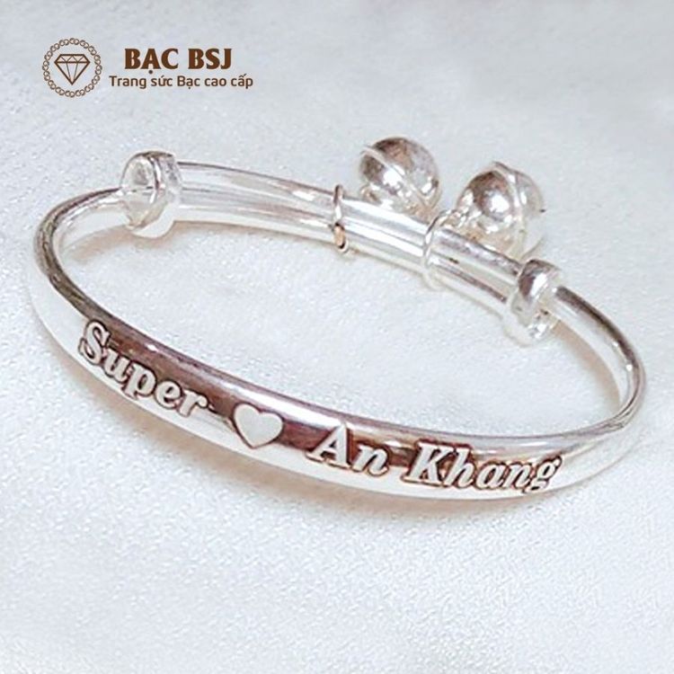 No. 6 - Vòng Tay Bạc Cho Bé Sơ Sinh - 1