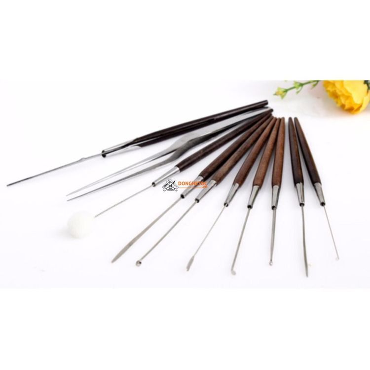 No. 7 - Dụng Cụ Lấy Ráy Tai 10 Món - 2