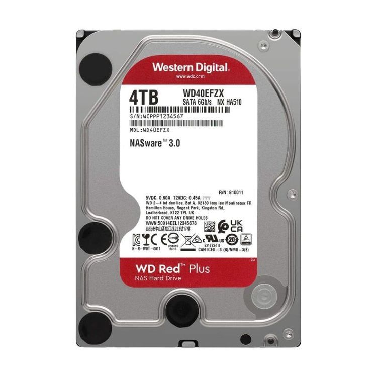 No. 2 - Ổ Cứng HDD WD Red Plus SATA iiiWD40EFZX - 1