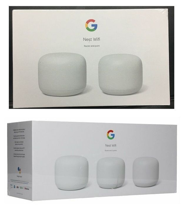 No. 2 - Wi-Fi Mesh Google Nest (3 Pack) - 5