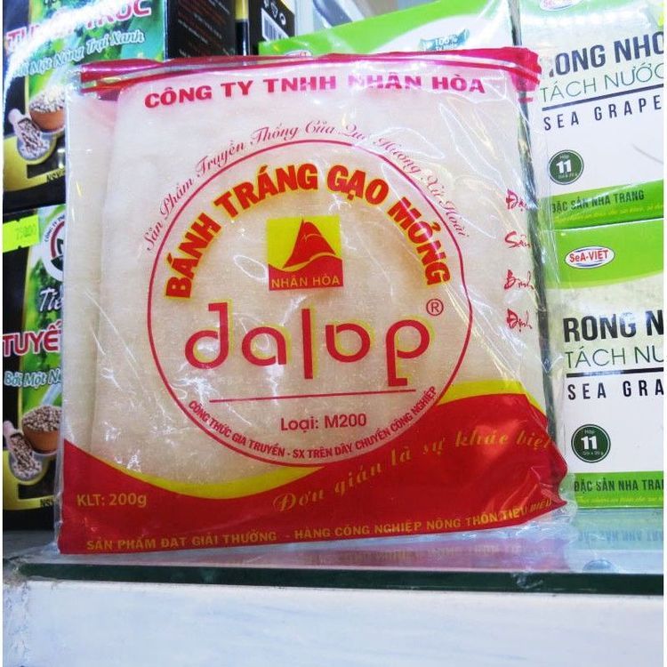 No. 8 - Bánh Tráng Gạo Mỏng DalopM100 - 2