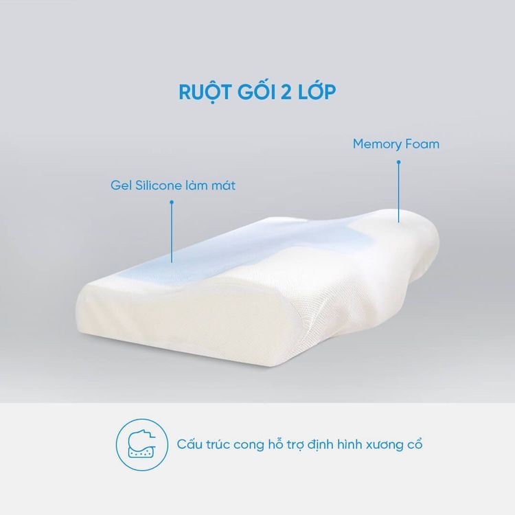 No. 9 - Gối Cao Su Non Doona Restful Gel Cool - 2