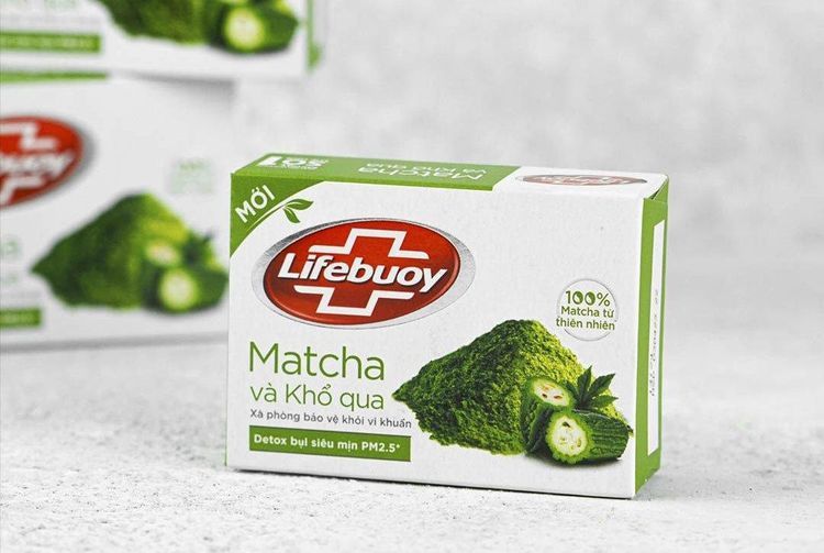 No. 6 - Xà Phòng Trị Mụn Lưng Diệt Khuẩn Lifebuoy Matcha Và Khổ Qua - 4