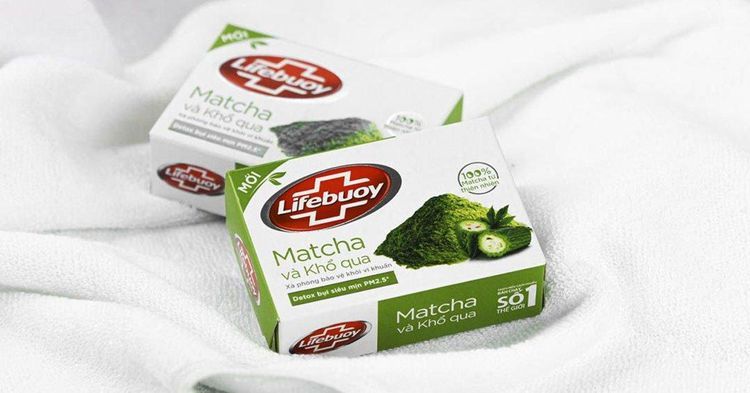 No. 6 - Xà Phòng Trị Mụn Lưng Diệt Khuẩn Lifebuoy Matcha Và Khổ Qua - 3