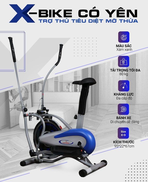 No. 5 - Xe Đạp Tập X-Bike - 4