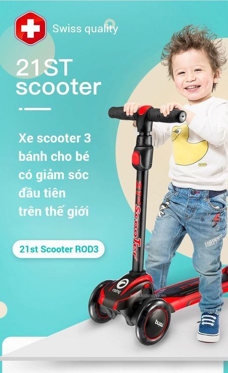 No. 2 - Xe Scooter 3 Bánh ROD3 - 5
