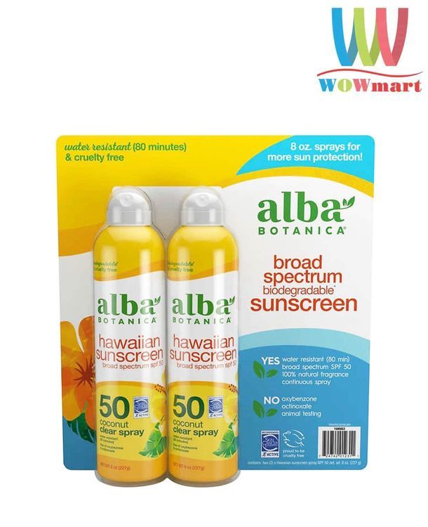 No. 5 - Xịt Chống Nắng Hữu Cơ Hawaiian Sunscreen - 4