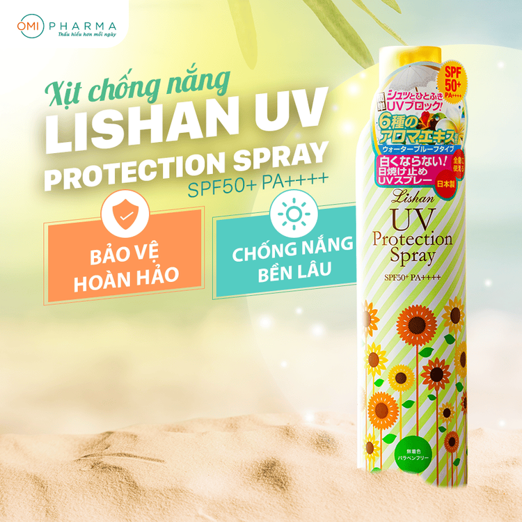 No. 2 - Xịt Chống Nắng Lishan UV Protection Spray - 2