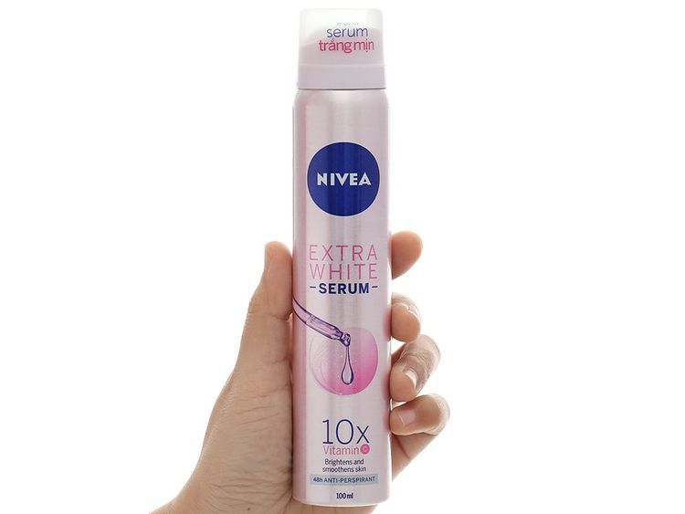 No. 4 - Xịt Khử Mùi Serum Trắng Mịn Nivea - 4