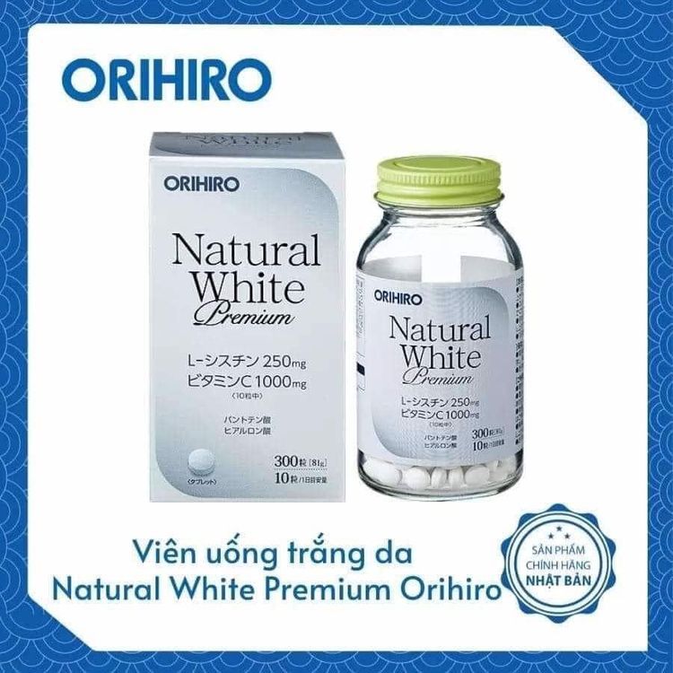 No. 7 - Viên Uống Natural White Premium Orihiro - 6