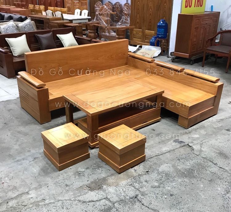 No. 3 - Sofa Góc Gỗ Furniture StoreBG169 - 2