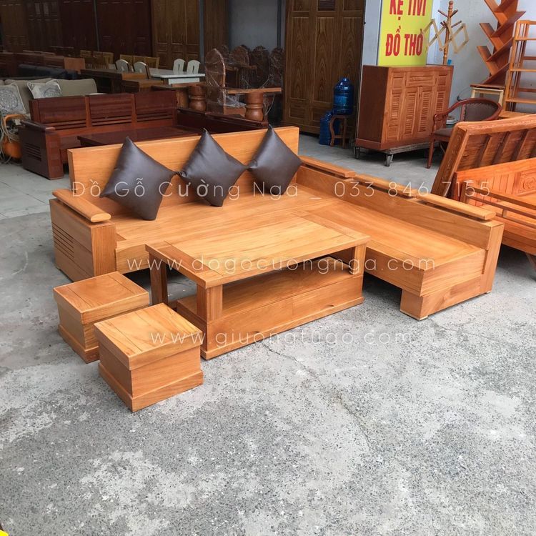 No. 3 - Sofa Góc Gỗ Furniture StoreBG169 - 5