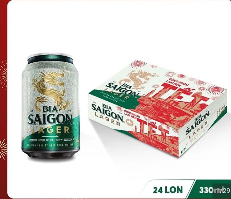 No. 5 - Bia Lon Sài Gòn Lager - 1