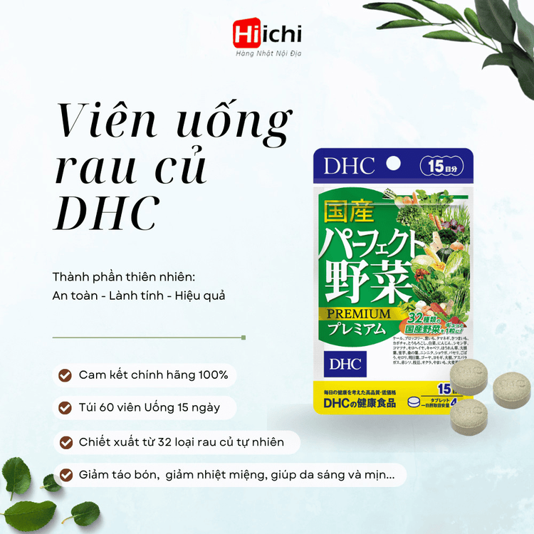 No. 2 - Viên uống Rau củ quả Tổng hợp DHC Premium - 5