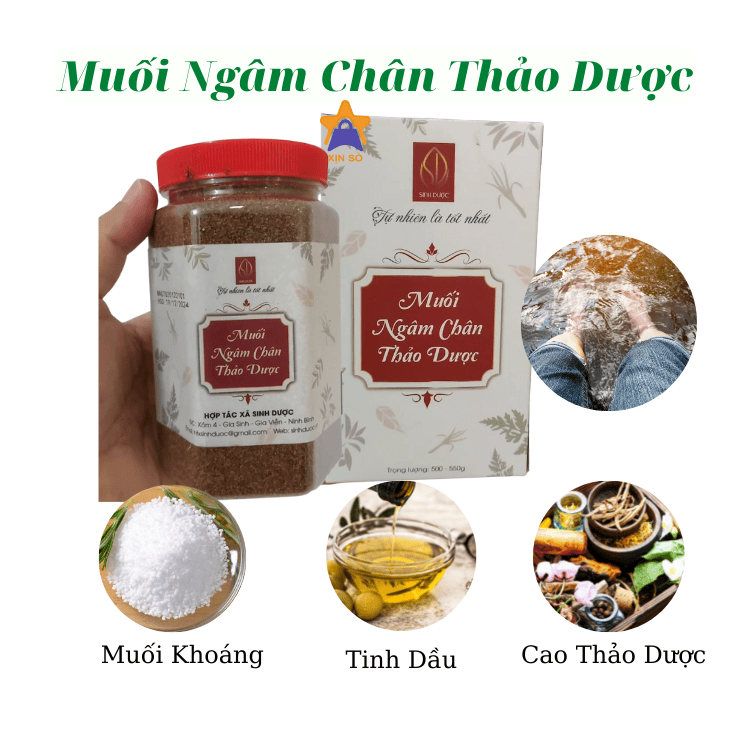 No. 1 - Muối Ngâm Chân Thảo Dược Sinh Dược - 4