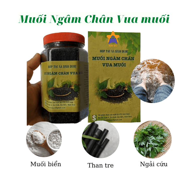 No. 1 - Muối Ngâm Chân Thảo Dược Sinh Dược - 2