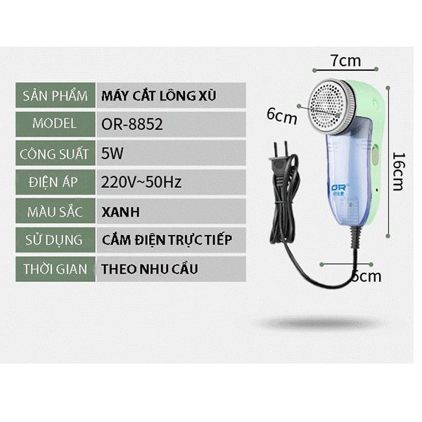 No. 10 - Máy Cắt Lông Xù 8852 - 6