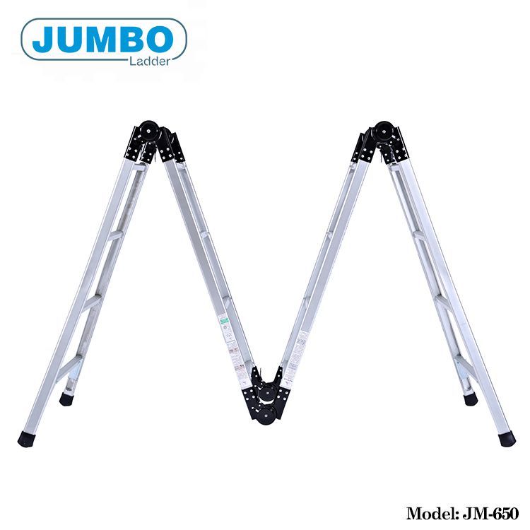 No. 1 - Thang Nhôm Gấp 4 Đoạn Jumbo LadderB303 - 3