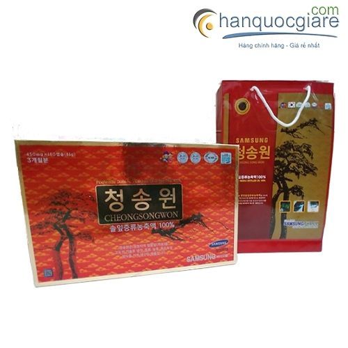 No. 1 - Tinh Dầu Thông Đỏ Cheong Song Won - 3
